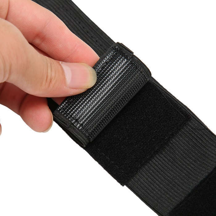 【腹膜透析】【胃ろう】【ペグ（PEG)】 腹膜透析・胃ろう用　腹部チューブベルト：ブラック