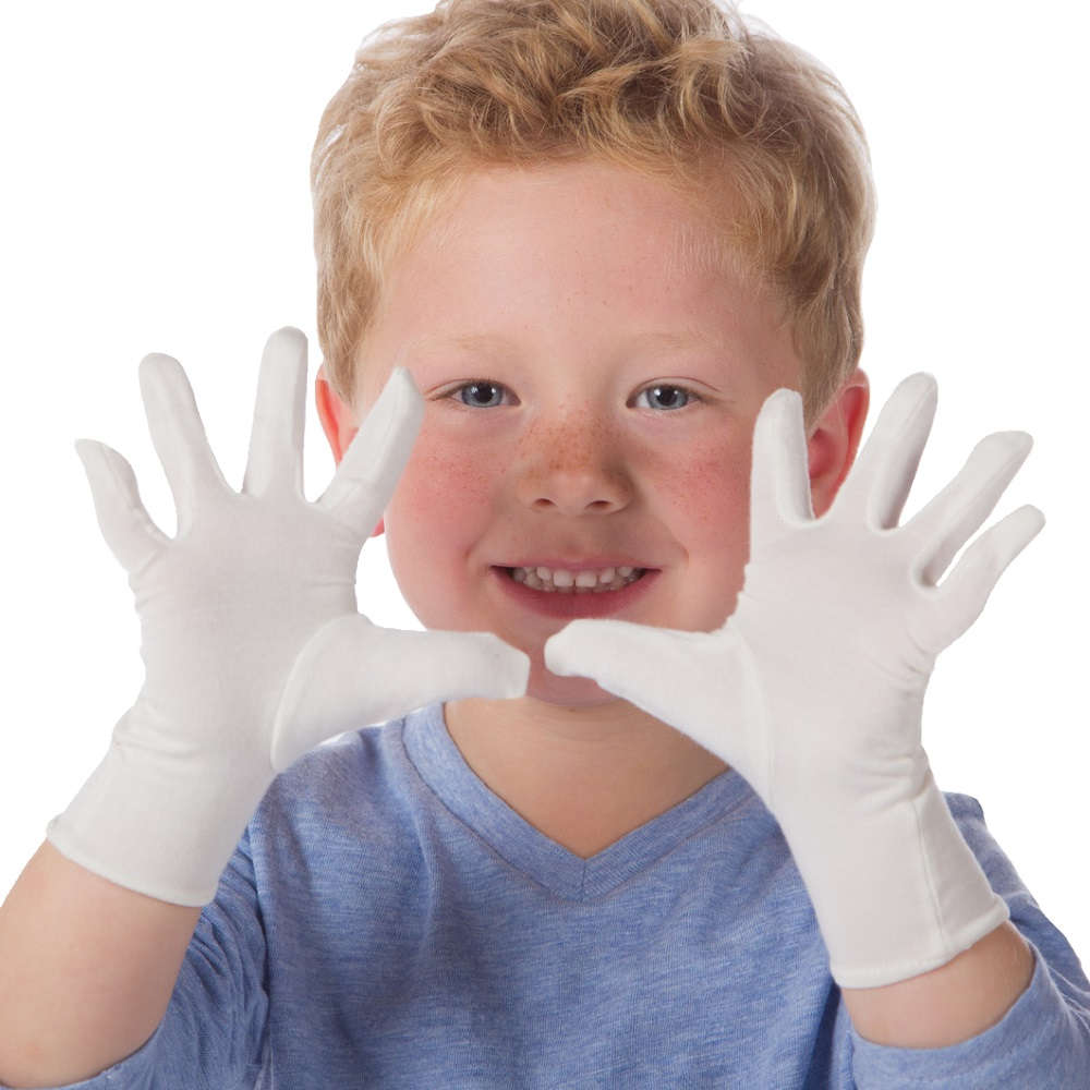 【ノルウェー喘息・アレルギー協会推薦】 ひっかき防止 アトピーバンブー手袋：キッズ用