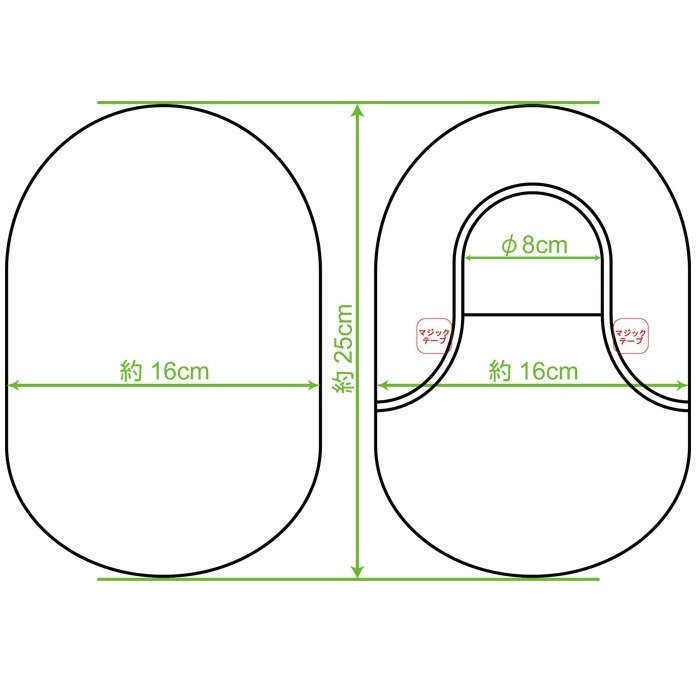【オストメイト】【ストーマ】【人工肛門】 着せ替えストーマパウチカバー カバコさん：市松模様