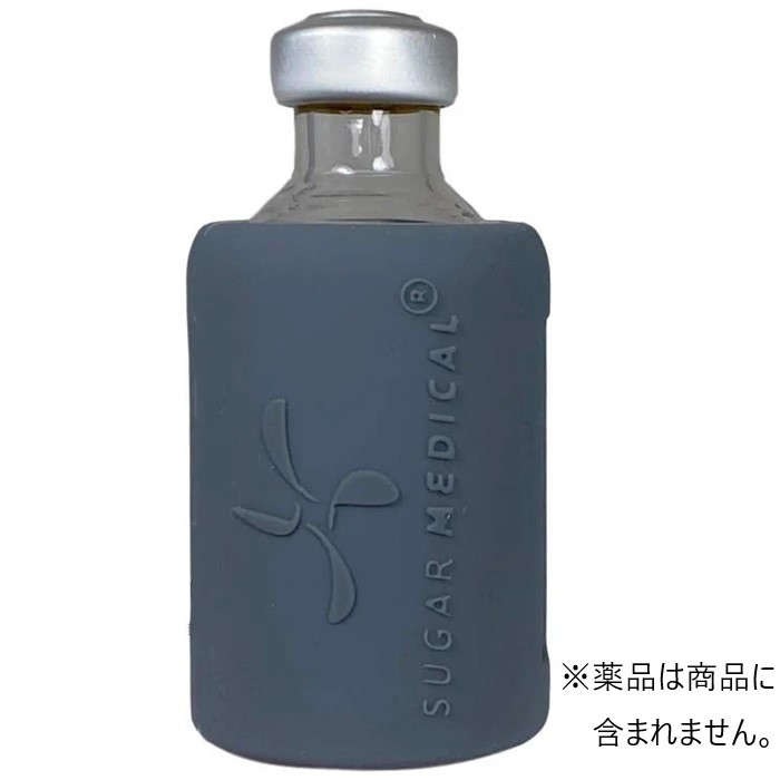 インスリンバイアル瓶シリコン保護カバー：グレー