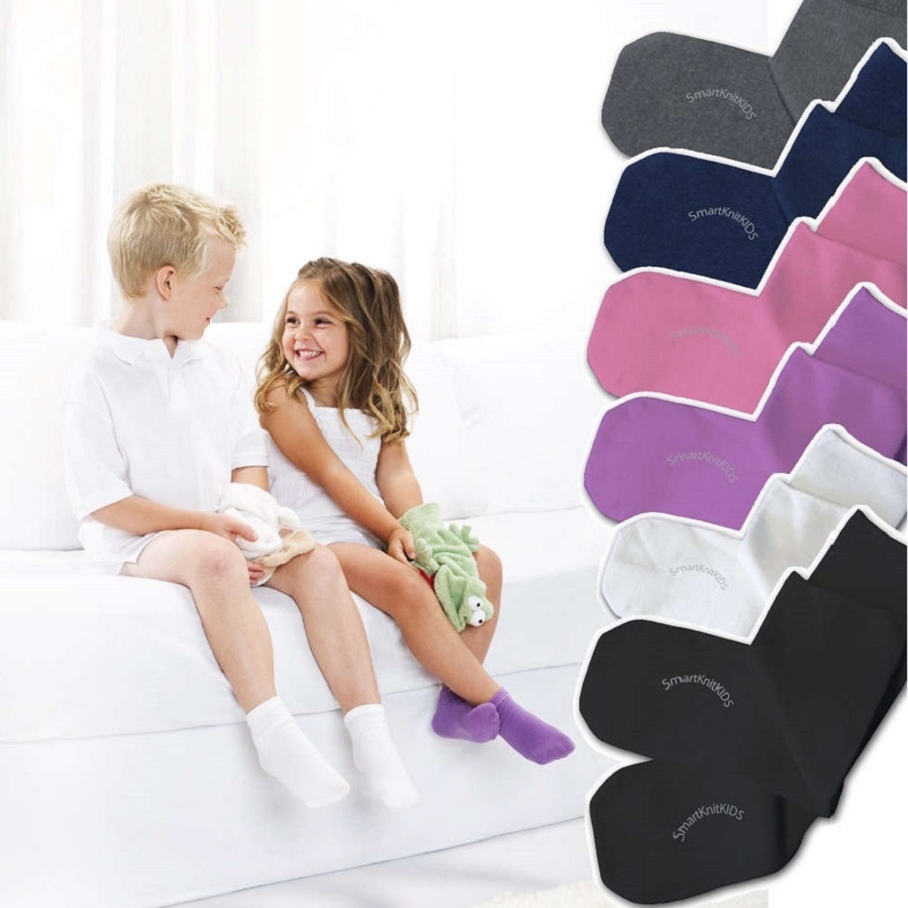 【感覚・触覚過敏症】【敏感肌】 肌に触れる縫い目ゼロ　シームレスキッズソックス