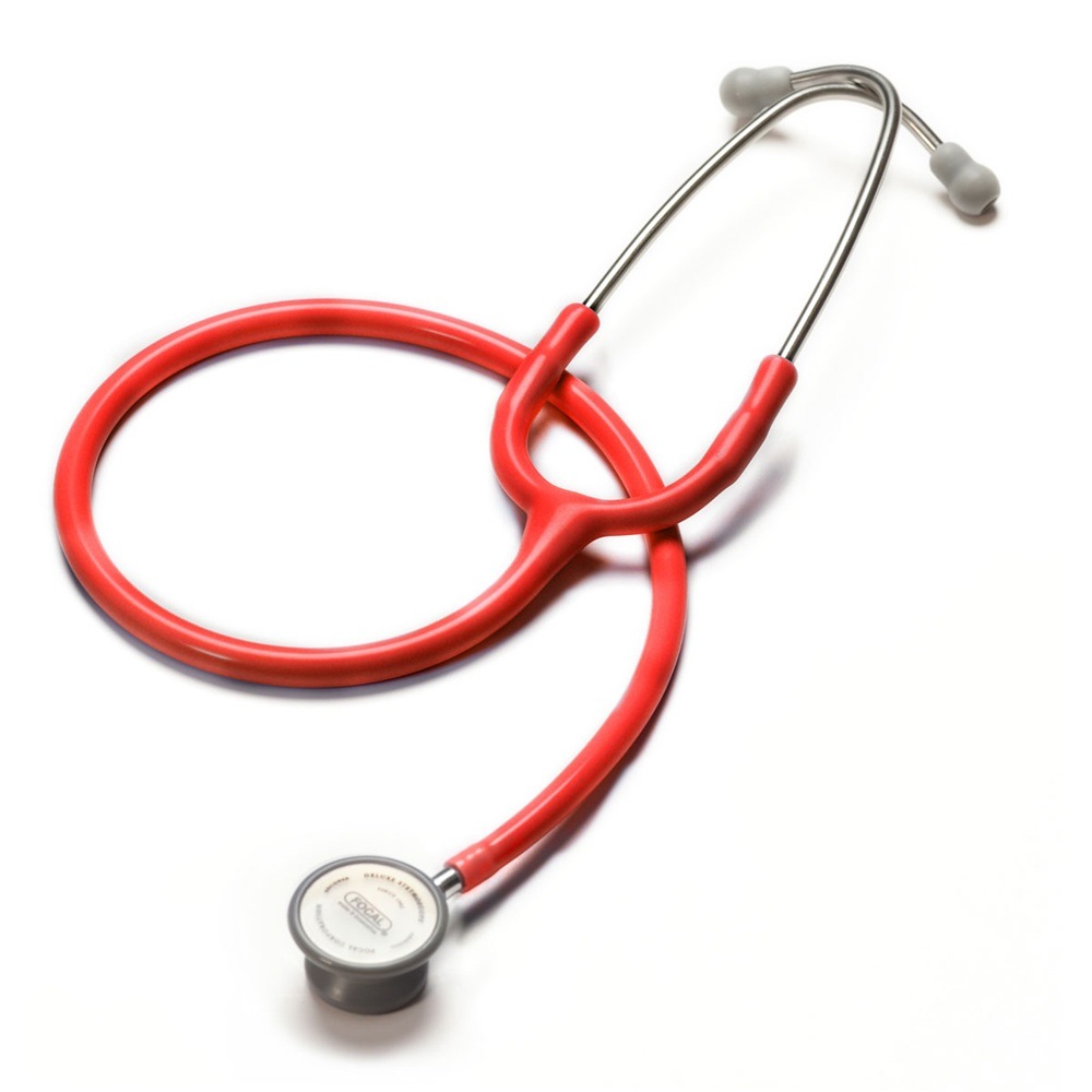 【聴診器】【小児】 FOCAL ベビースコープ FC-203 S シャインレッド