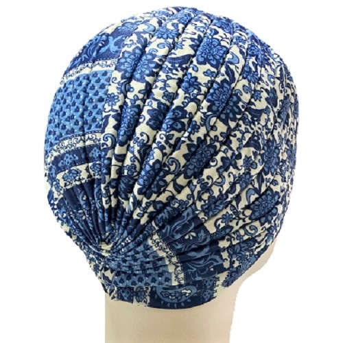 【抗がん剤治療】【医療用帽子】【ケア帽子】 ターバンキャップ：トルコ