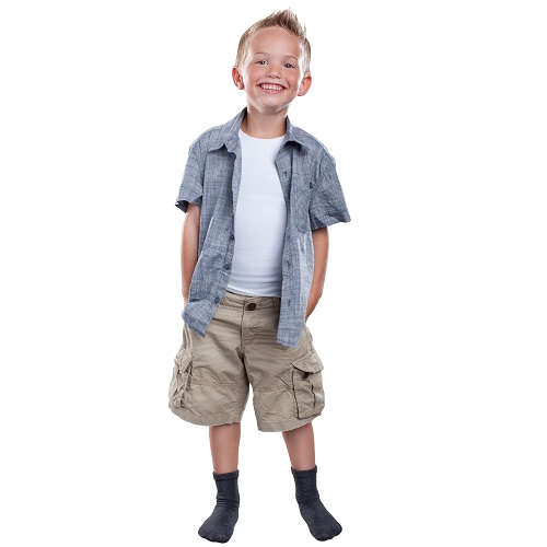 【感覚・触覚過敏症】【敏感肌】 肌に触れる縫い目ゼロ シームレスキッズソックス ベーシック 3足組