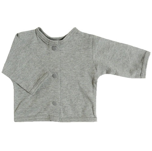 【未熟児】【低出生体重児】【早産児】【NICU】用 ジャケット： グレー