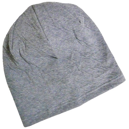 【抗がん剤治療】【医療用帽子】【ケア帽子】 オーガニックコットンダブルガーゼワッチ:ネイビー