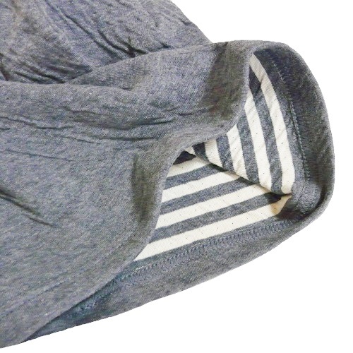 【抗がん剤治療】【医療用帽子】【ケア帽子】 オーガニックコットンダブルガーゼワッチ:ネイビー