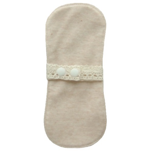 オーガニックコットン ライナー用 オーガニックミニーナ： 起毛茶チェック・茶ガーゼ