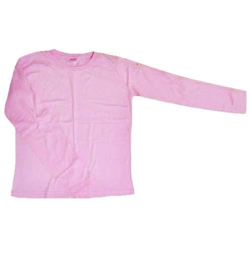 【人工透析】【点滴】【PICC】【カテーテル】 レディース長袖Tシャツ: ピンク