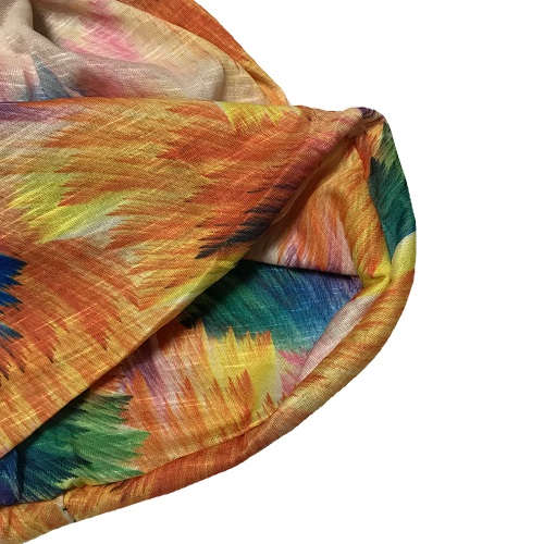 【抗がん剤治療】【医療用帽子】【ケア帽子】 3WAY　帽子・ヘアターバン・ネックウォーマー：サンシャイン