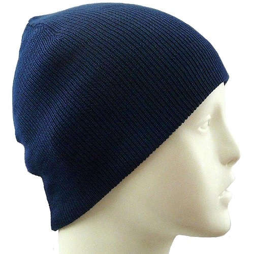 【医療用帽子】【キッズ】 大杉ニットルームキャップ子供用:3型 ブルー