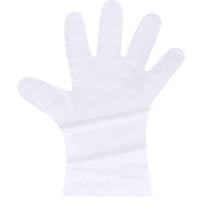 No.3061 エブケアシルキーグローブ 使い捨て手袋 半透明 箱入 LLサイズ 100枚入