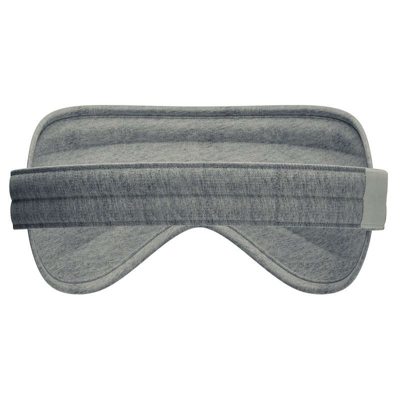 100%オーガニックコットン コトニーク アイマスク:グレー