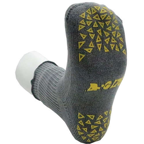 【ギプス】【片足用】【骨折】 ドクターギプス 足用ギプスカバー すべり止め付 片足用：グレー