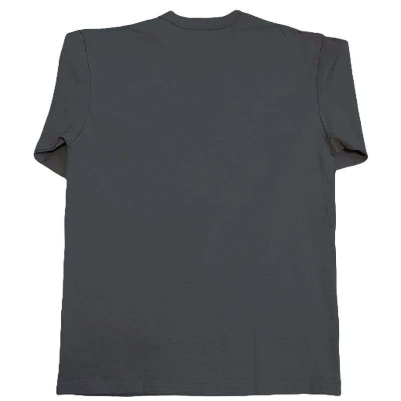 【人工透析】【点滴】【PICC】【カテーテル】 メンズ長袖Tシャツ 両腕ダブルジップ チャコール