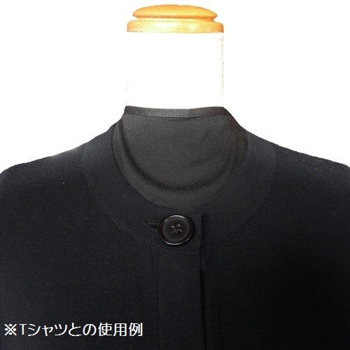 【気管切開】【喉頭摘出】【永久気管孔】　スタイスタイルカバー：ブラック