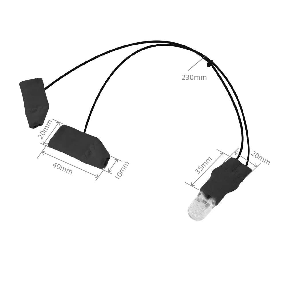【両耳用】 補聴器落下防止カバー：ブラック