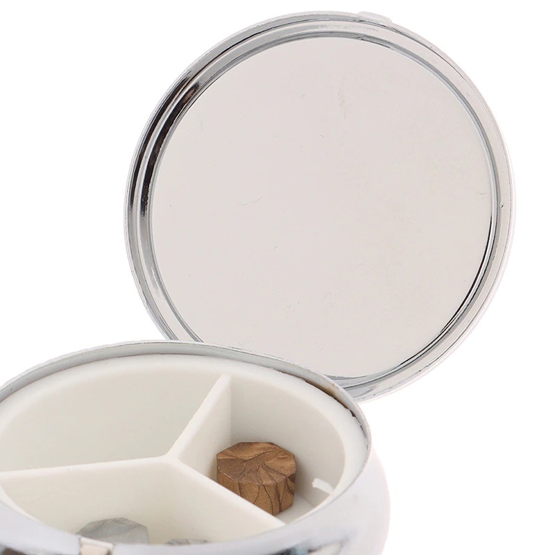 【薬ケース】　ボタニカル ミニピルケース：パープルフラワー