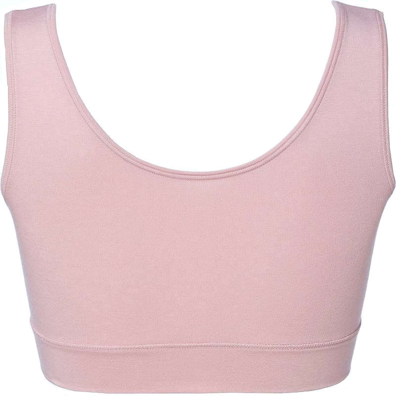 【乳がん】【乳房切除】【敏感肌】 グンゼ SELFEAR　前開きラクブラ：ピンク