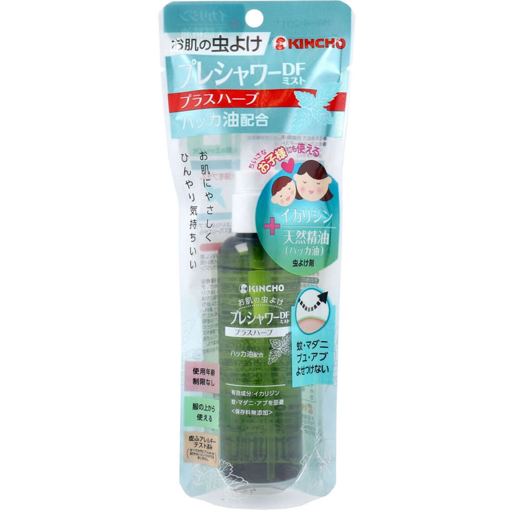 金鳥 お肌の虫よけ プレシャワーDFミスト プラスハーブ 100mL
