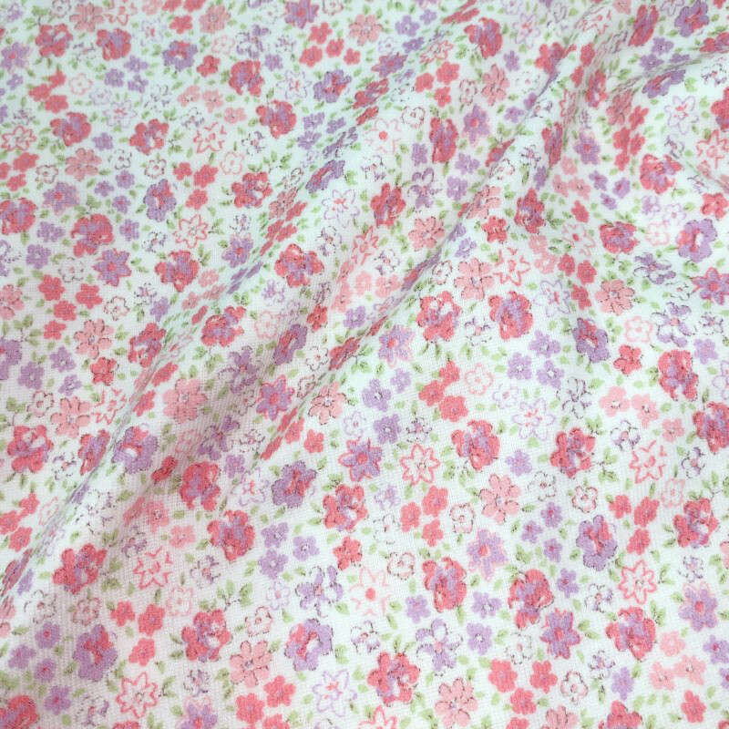 【未熟児】【低出生体重児】【低体重】用 コンビ肌着：小花柄