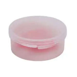 【片耳用】 補聴器落下防止クリップ付き シリコンストラップ ：レッド