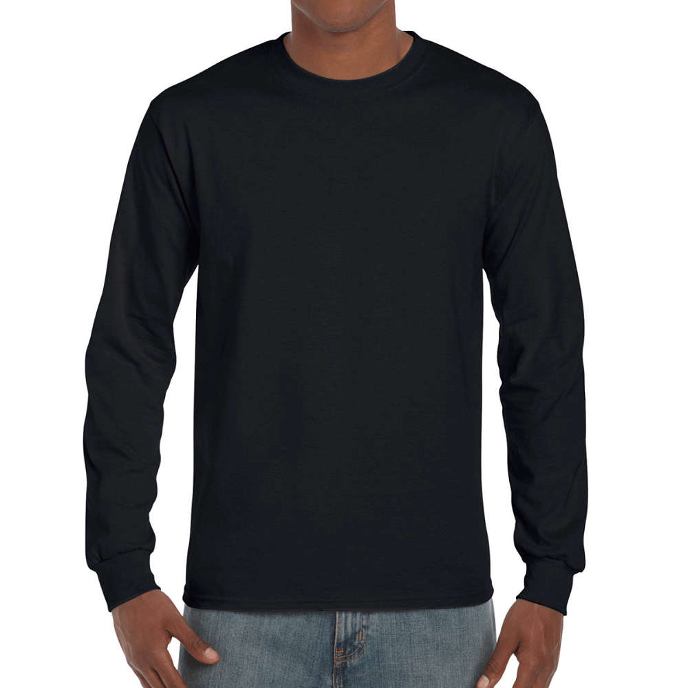 【人工透析】【点滴】【PICC】【カテーテル】 メンズ長袖Tシャツ 両腕チャック ブラック