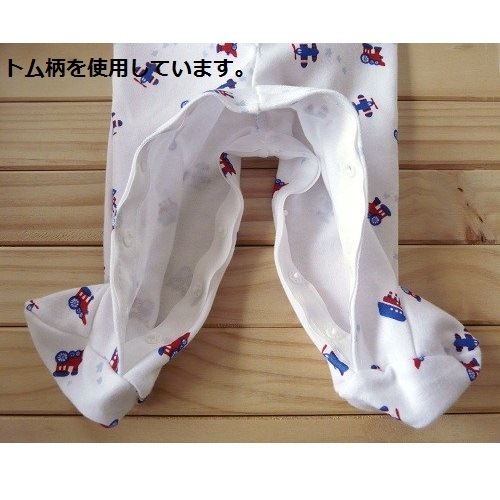 【未熟児】【低出生体重児】【早産児】【NICU】用 ベビー服： 長袖カバーオール 帽子付き エラ