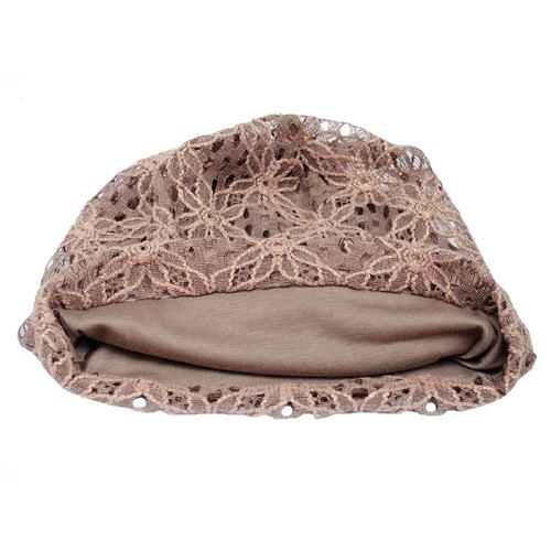 【抗がん剤治療】【医療用帽子】【ケア帽子】 ルースキャップ：レースタン