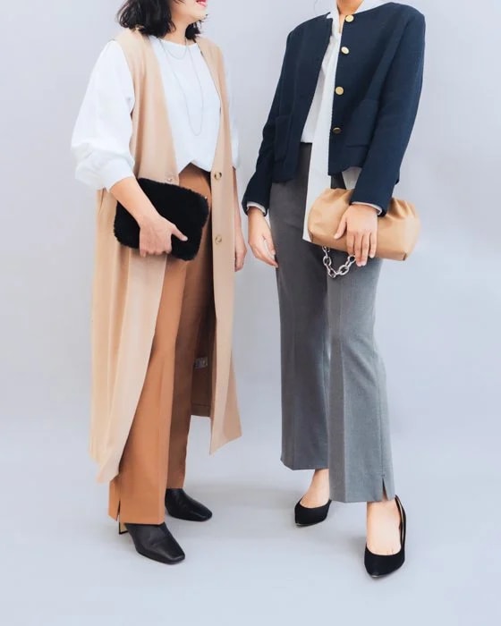 はずみページ 新色ターコイズ登場【日本製】裏起毛裾スリットスリムパンツ | パンツ