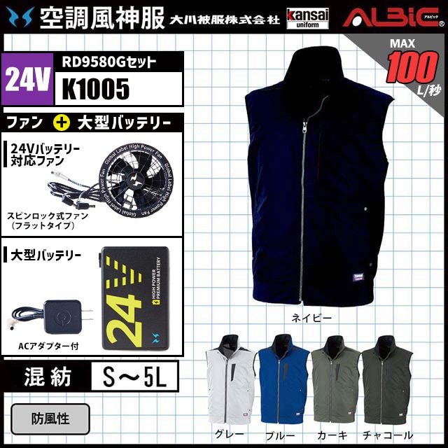 ��Ĵ������ K1005 �٥��� 24V �ե륻�å� RD9580G