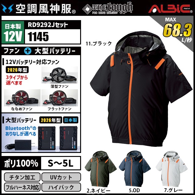 ��Ĵ������ 1145 Ⱦµ ������ 12V �ե륻�å� RD9292J / NJ
