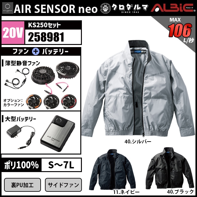 �������󥵡� 258981 �֥륾�� 20V �ե륻�å� KS250