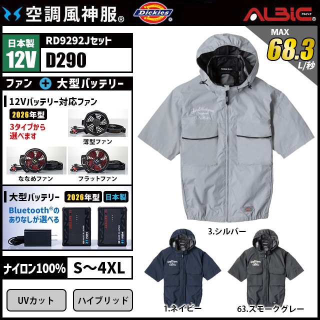 ��Ĵ������ D290 Ⱦµ ������ 12V �ե륻�å� RD9292J / NJ