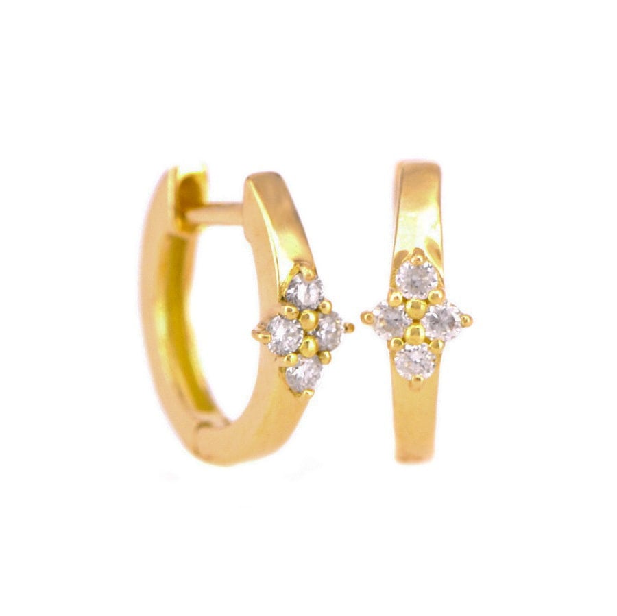 フープ ダイヤモンド ピアス /b0295da ジュエリー専門店