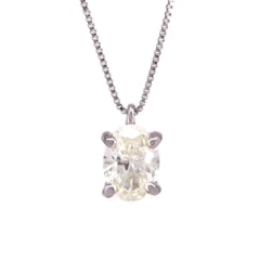 オーバル ダイヤモンド ネックレス /c0062|SALE｜ネックレス|SALE