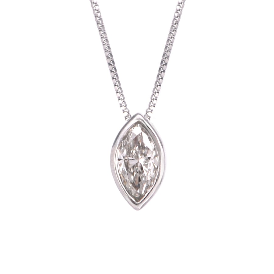 マーキス ダイヤモンド ネックレス /c0069 ジュエリー専門店