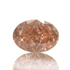 ピンクダイヤ ルース 【Fancy Deep Orangy Pink 0.219ct】 / s0384dp