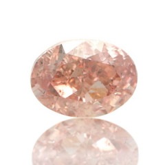 ピンクダイヤ ルース 【Fancy Orangy Pink 0.204ct】 / s0385dp|ファンシーカラーダイヤモンドルース|ルース