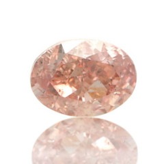 ピンクダイヤ ルース 【Fancy Orangy Pink 0.204ct】 / s0385dp