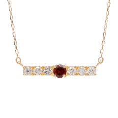 バースストーン バーネックレス ワイド/b0469bd|誕生石から探す