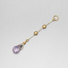 アメシスト ブリオレット チャーム L /a0617amch|happiness charm collection|コレクション