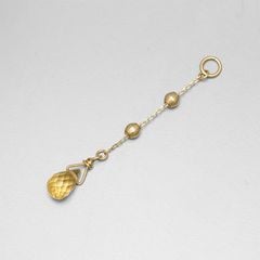 シトリン ブリオレット チャーム L /a0617ctch|happiness charm collection|コレクション