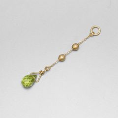 ペリドット ブリオレット チャーム L /a0617pdch|happiness charm collection|コレクション