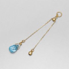 ブルートパーズ ブリオレット チャーム A /a0618btch|happiness charm collection|コレクション