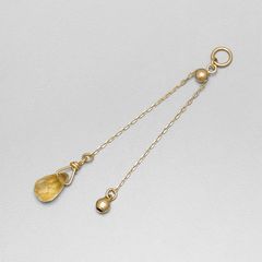 シトリン ブリオレット チャーム A /a0618ctch|happiness charm collection|コレクション