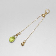 ペリドット ブリオレット チャーム A /a0618pdch|happiness charm collection|コレクション