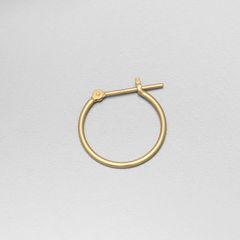 シンプル フープピアス 片耳用 /a0620mt|happiness charm collection|コレクション