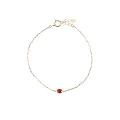非加熱ピジョンブラッドルビー ブレスレット /c0646rp|カラーストーンブレスレット|ブレスレット
