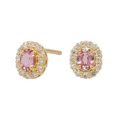 パパラチアサファイア ピアス /c0582sp|サファイアピアス|ピアス・イヤリング